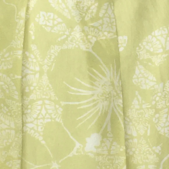 TOMMY BAHAMA Vintage Silk Pleated Floral Tropical Hawaiian Wrap Mini Skirt 4 - Picture 12 of 15